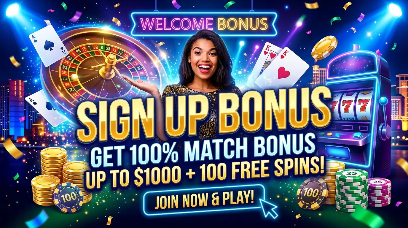 Jackpotcity casino sign up bonus